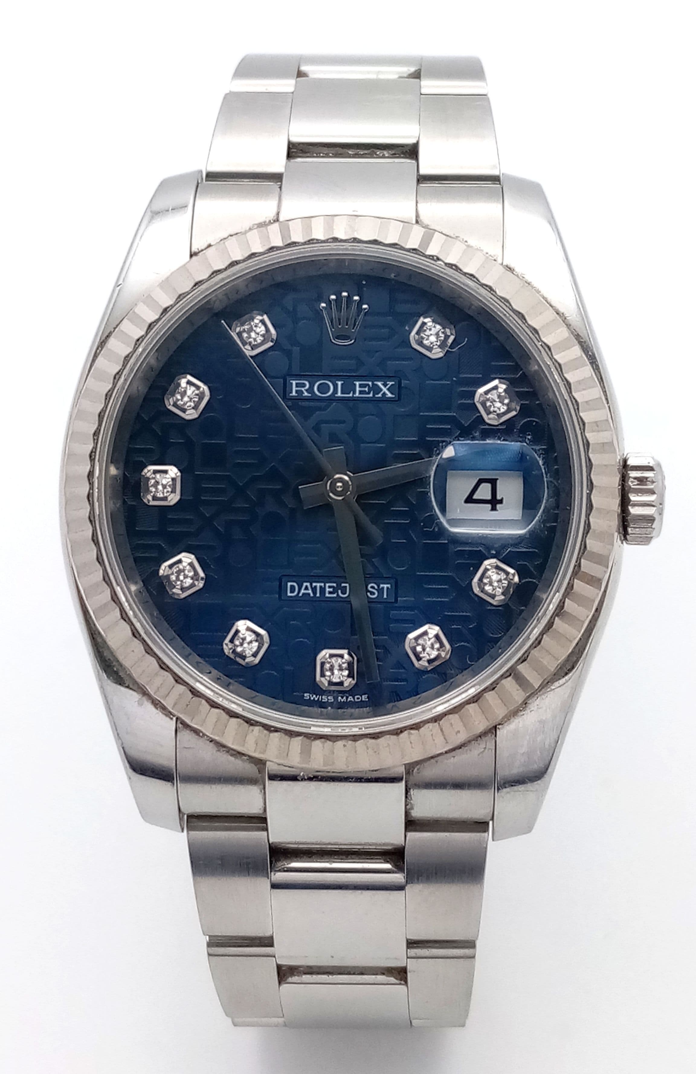 A Rolex Datejust Automatic Gents Watch.