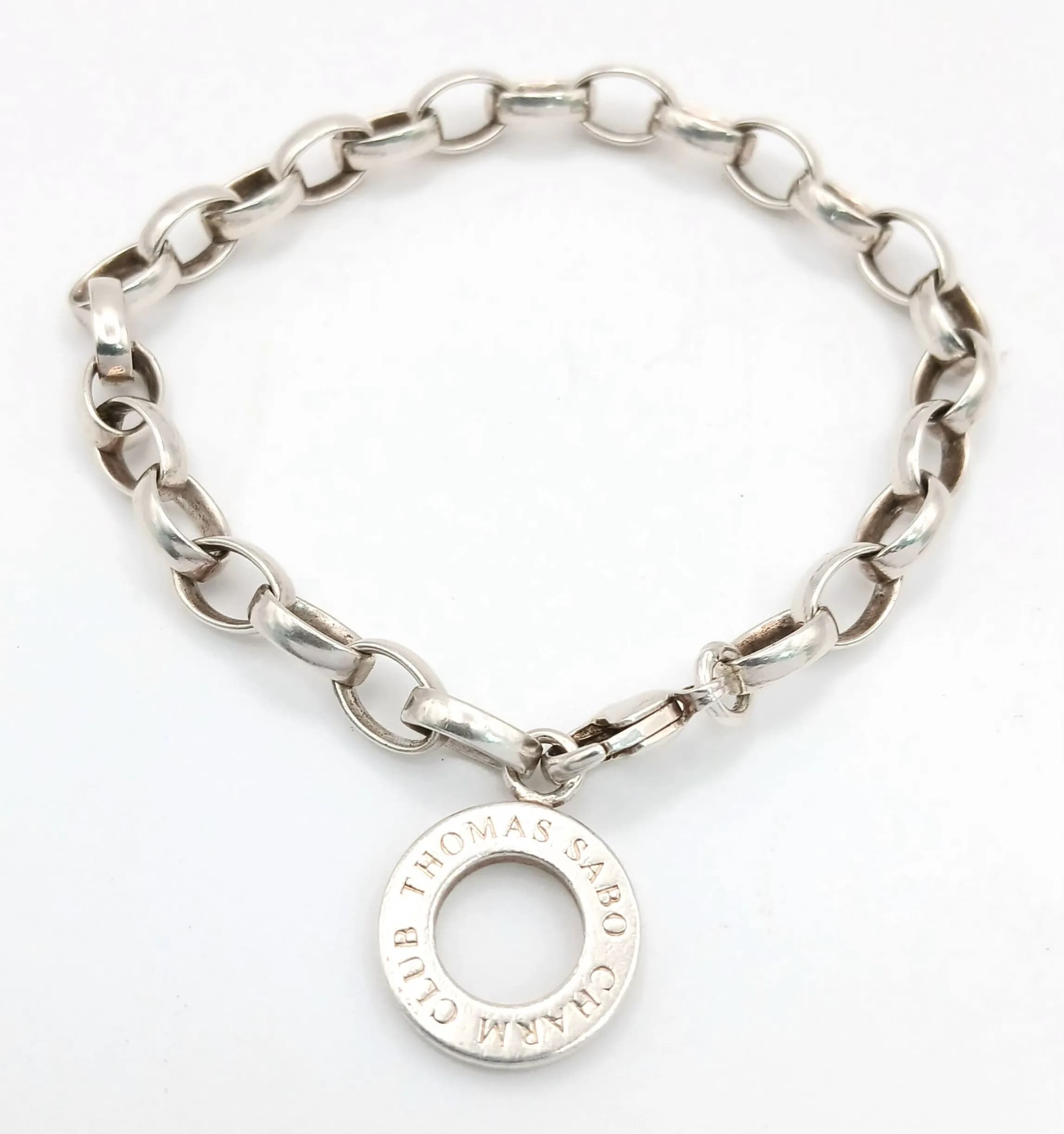 A Thomas Sabo, Charm Club, Belcher Bracelet. Ready To Start Collecting Your Own Range Of Charms. 14.7G. A/S Nn 1