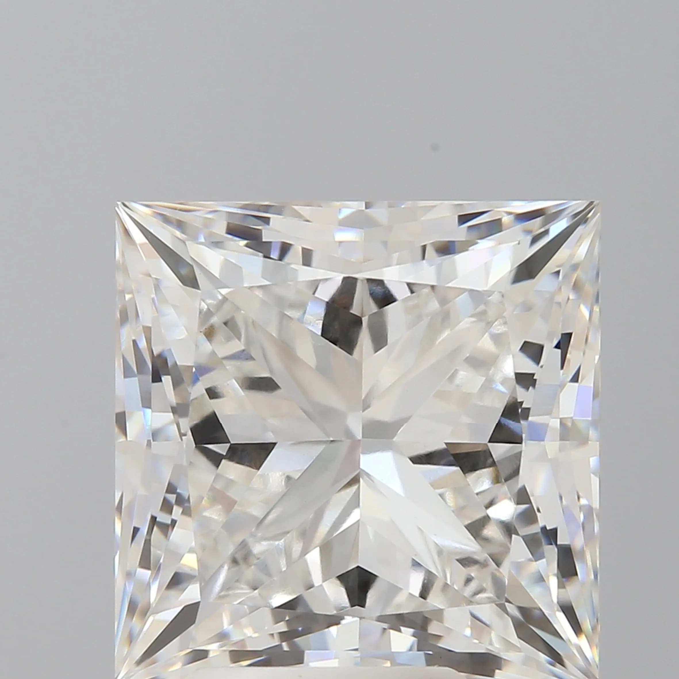 A 6.04ct Princess Cut Lab-Grown Diamond